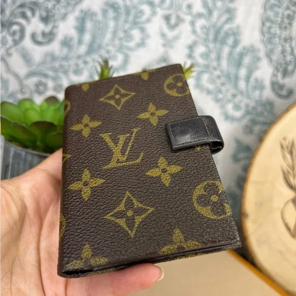 Authentic Vintage Louis Vuitton Monogram Card Holder mini address book - Picture 3 of 16